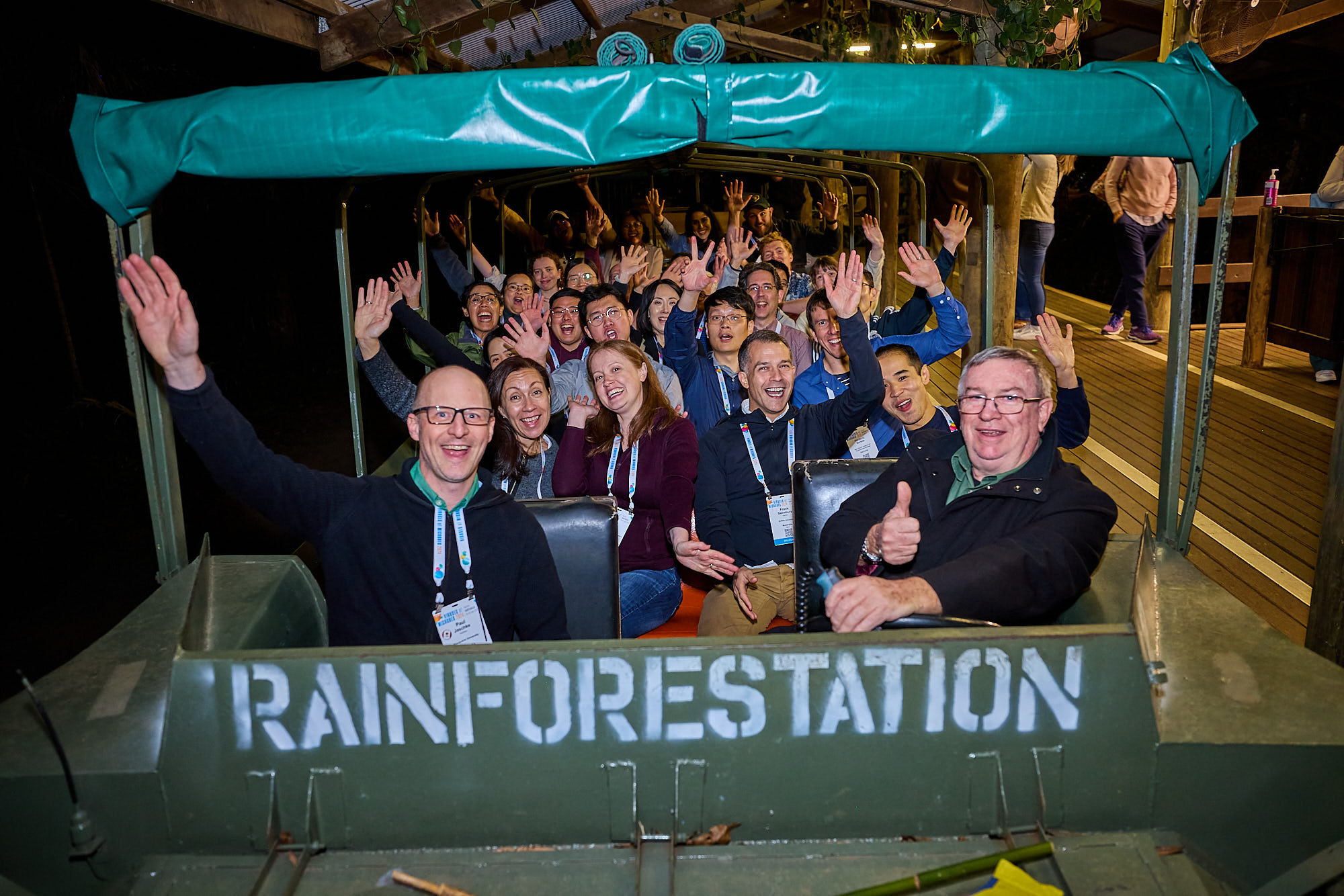 VoM Delegates at Rainforestation Nature Park